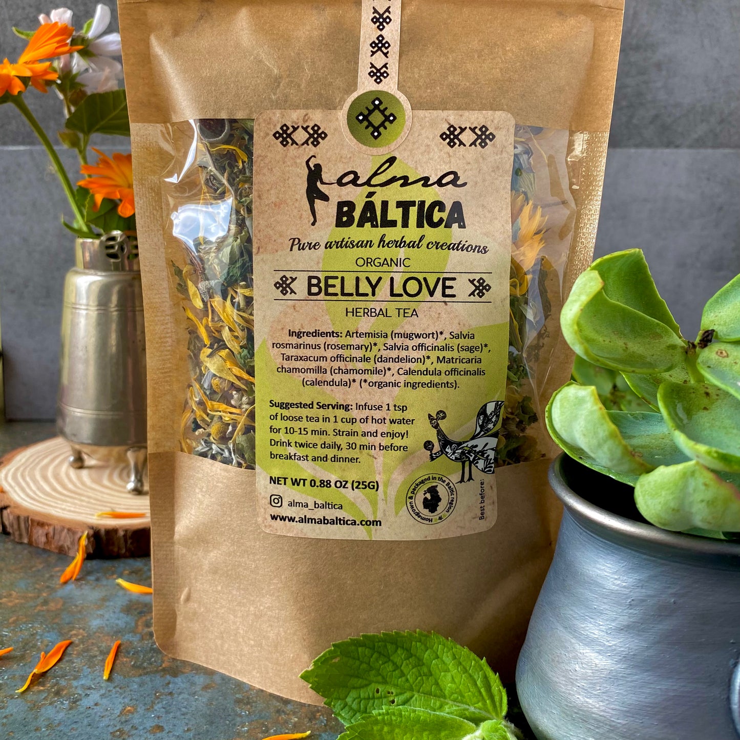 Té para gases e hinchazón - Té para la barriga | AMOR DEL VIENTRE