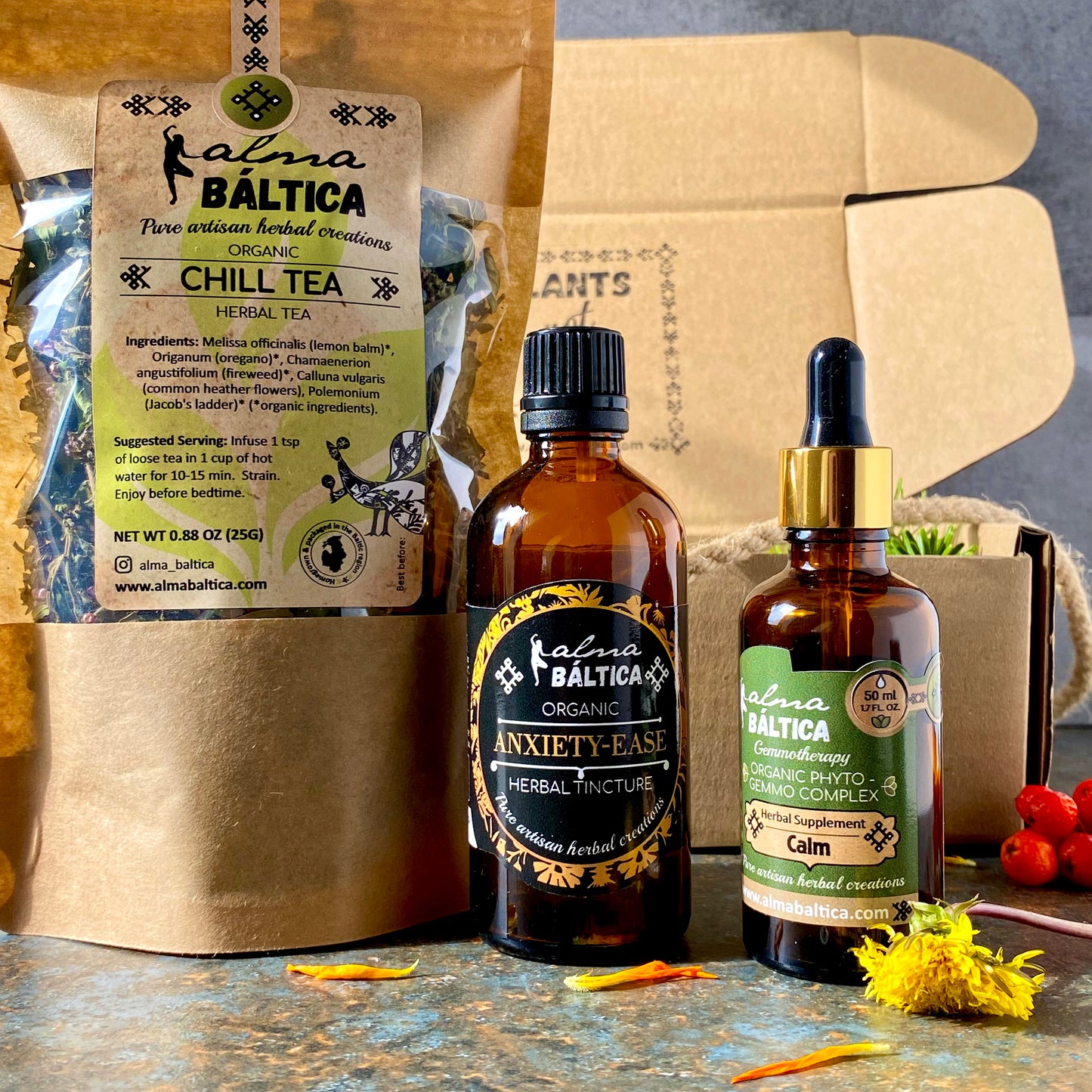 organic tincture with rhodiola