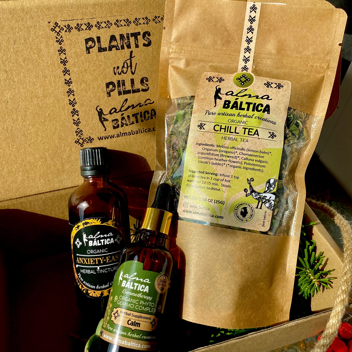 organic tincture with rhodiola