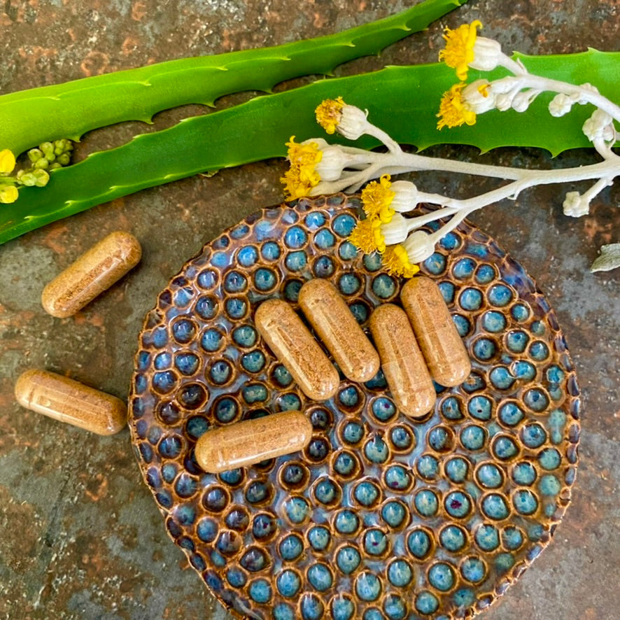 natural laxative with rhubarb