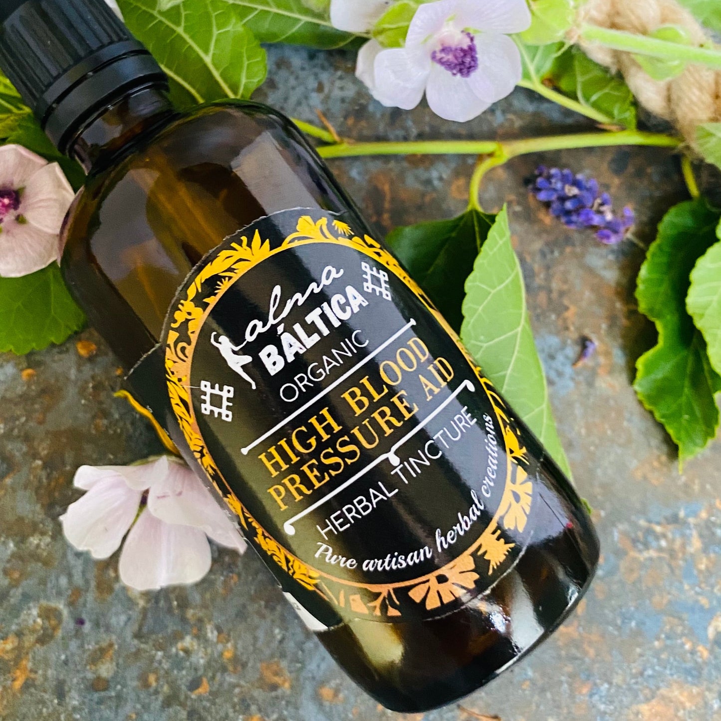 Organic Herbal Tincture | HIGH BLOOD PRESSURE AID