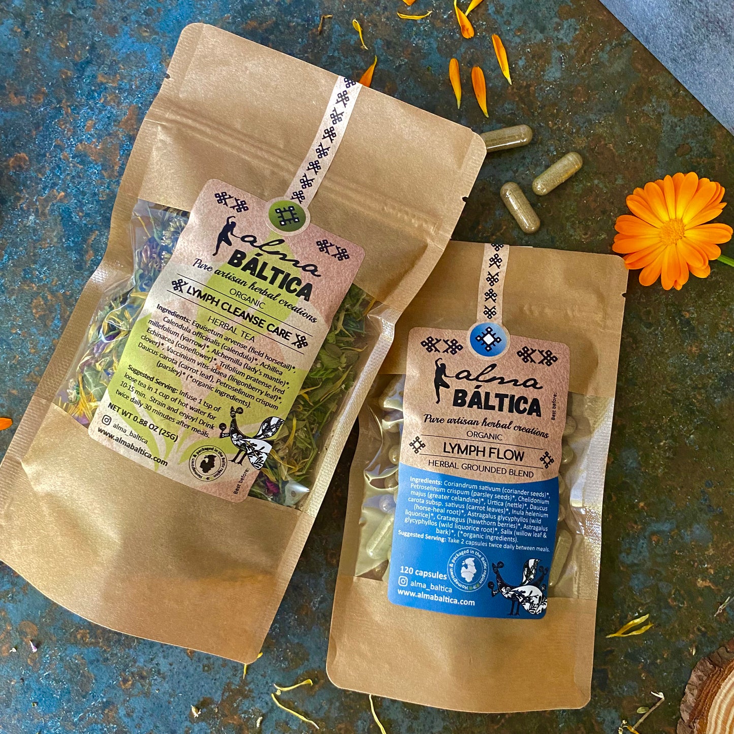 lymph drainage vegan supplements