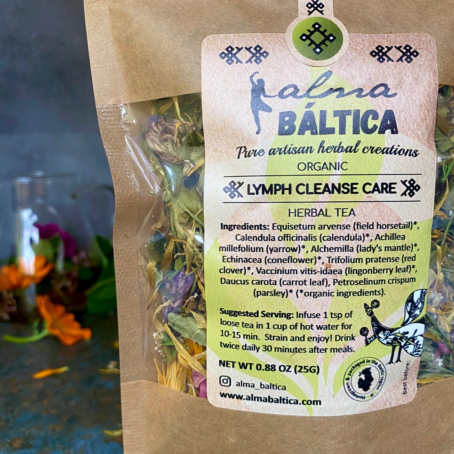 herbal tea for lymphatic system