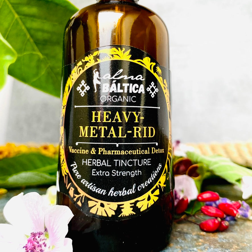 Heavy Metal Detox Tincture Vaccine Detox Herbal Extract HEAVYMETA