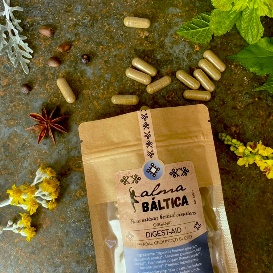 organic herbal capsules for indigestion