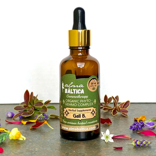 Salud de la vesícula biliar - Extracto de gemoterapia | GALL - B.