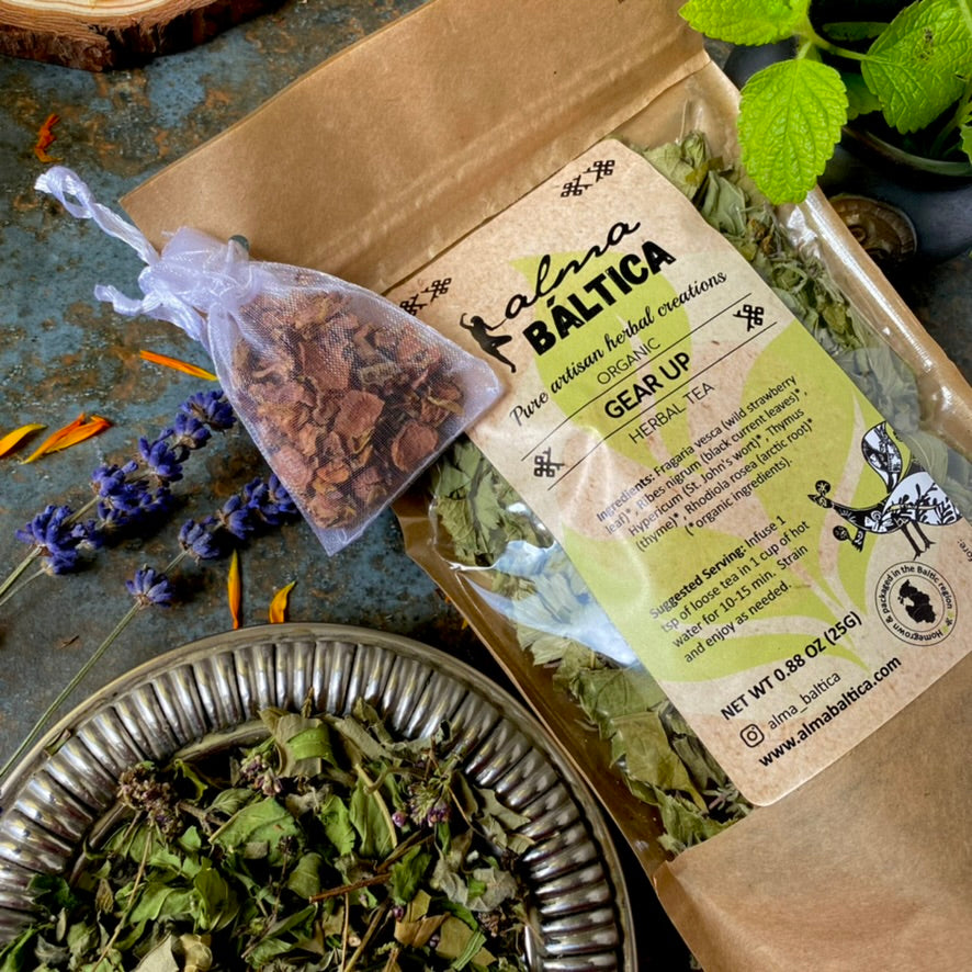 herbal tea for energy without caffeine organic