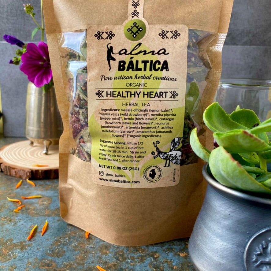 organic herbal tea for heart disease