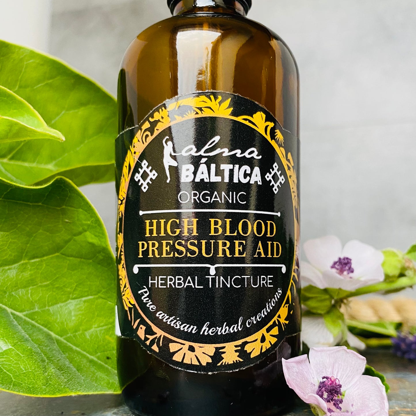 Organic Herbal Tincture  | HIGH BLOOD PRESSURE AID