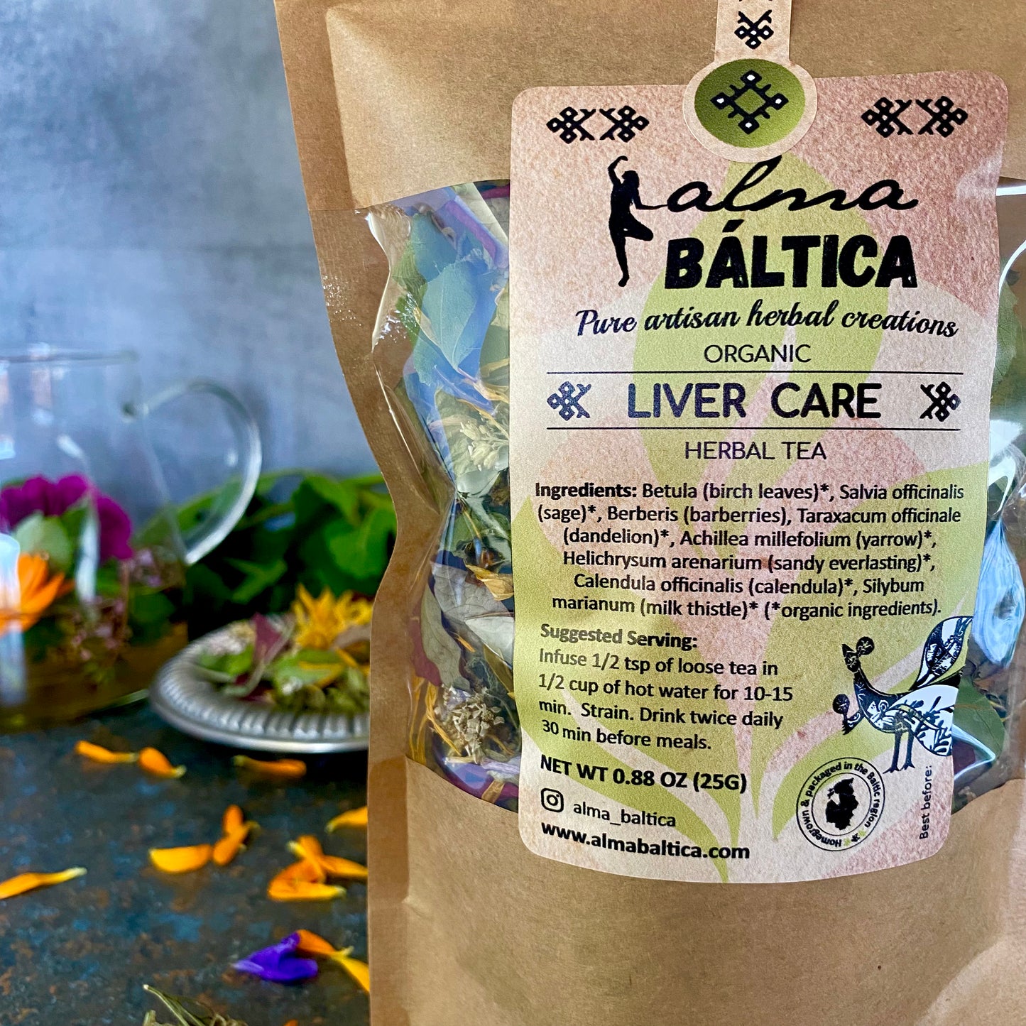 liver cleanse with dandelion leaf tea