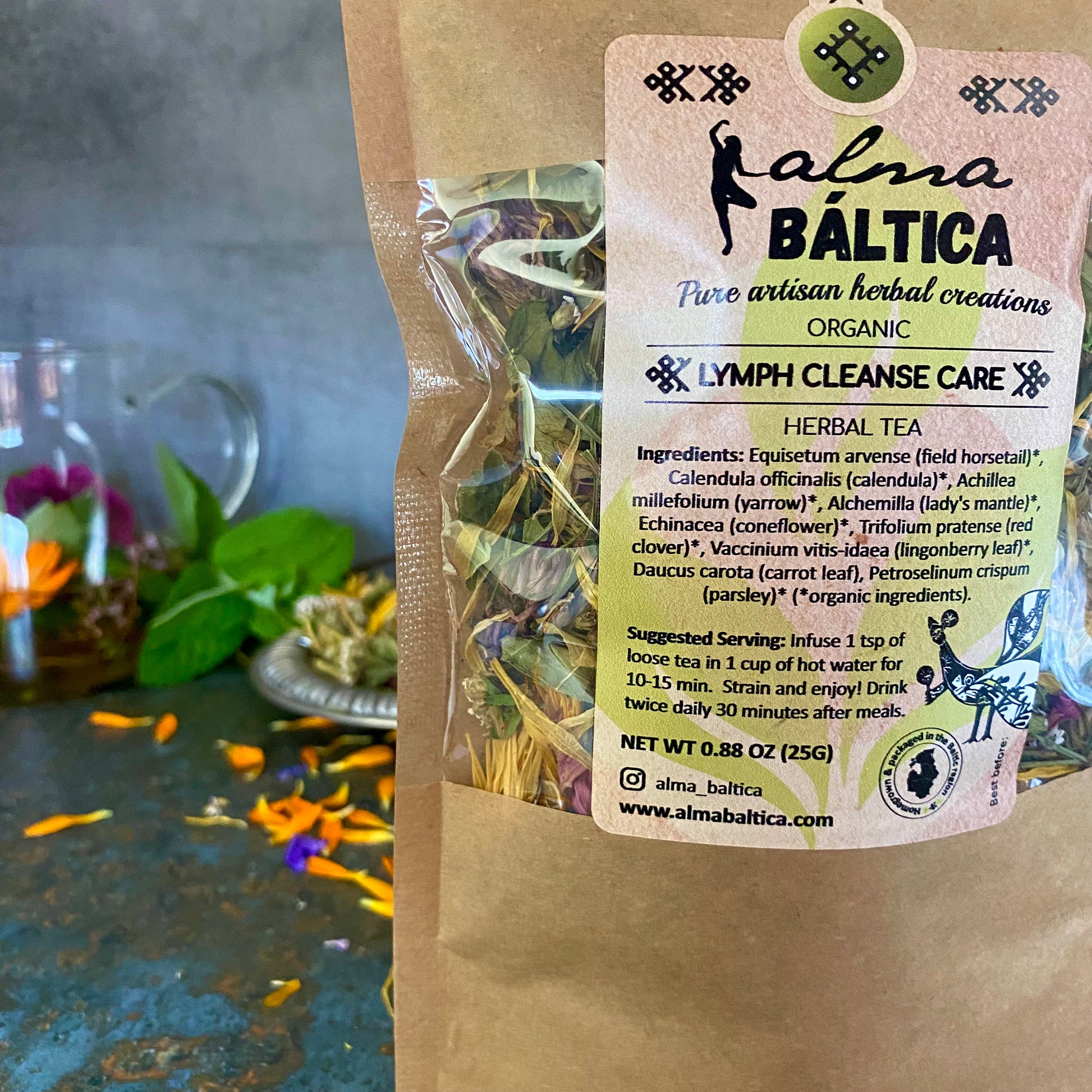 Lymphatic Drainage Tea - Fluid Retention | LYMPH CARE TEA – almabaltica.com