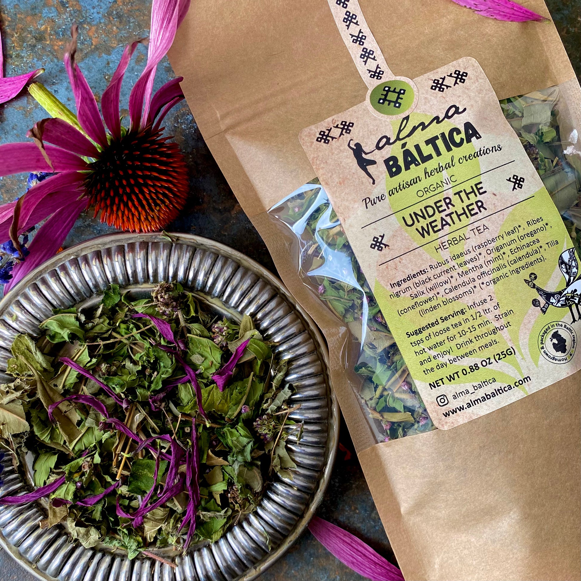 naturopathic tea for flu viruses